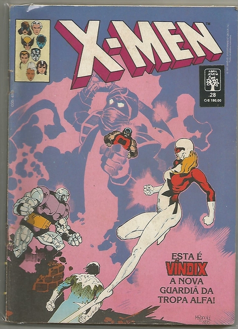 X-MEN - 1ª SÉRIE N.º 28 - EDITORA ABRIL / MARVEL COMICS