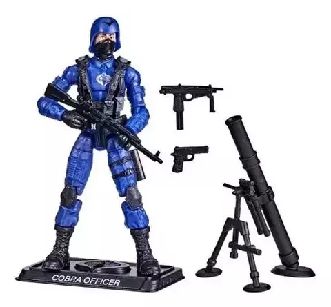 G.i. Joe Cobra Officer 3.75 Comandos em Ação Hasbro