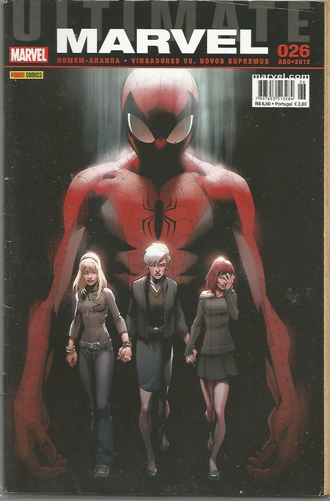 ULTIMATE MARVEL - 1ª SÉRIE N.º 26 - EDITORA PANINI / MARVEL COMICS