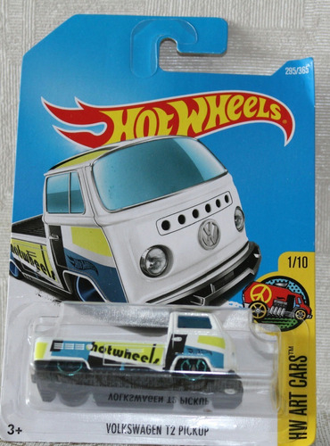 HOT WHEELS 2017 VOLKSWAGEN T2 PICKUP - NOVA KOMBI BRANCA