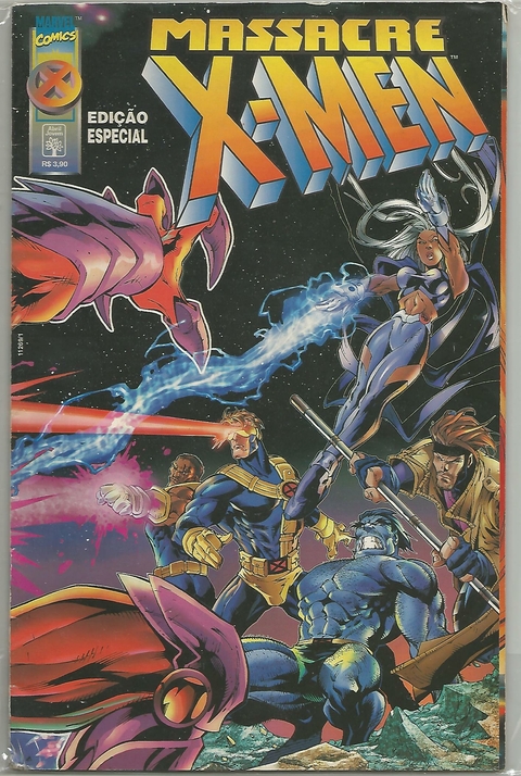 MASSACRE X-MEN N.º 1 - EDITORA ABRIL / MARVEL COMICS