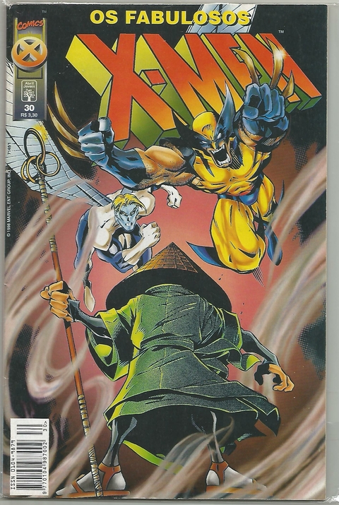 FABULOSOS X-MEN, OS N.º 30 - EDITORA ABRIL / MARVEL COMICS