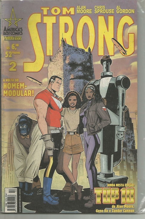 TOM STRONG N.º 2 - EDITORA PANDORA BOOKS / HELL COMICS