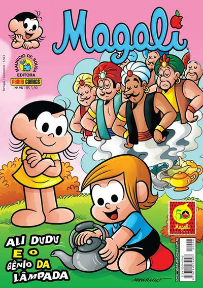 MAGALI - 1ª SÉRIE N.º 98 - EDITORA PANINI / MAURICIO DE SOUSA