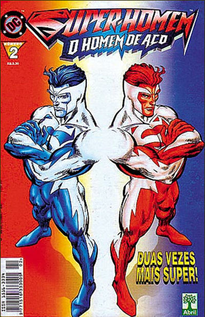 SUPER-HOMEM: O HOMEM DE AÇO N.º 2 - EDITORA ABRIL / DC COMICS