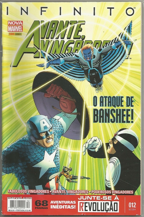 AVANTE, VINGADORES! - 2ª SÉRIE N.º 12 - EDITORA PANINI / MARVEL COMICS