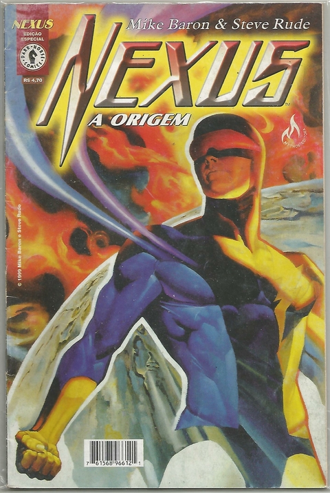 NEXUS: A ORIGEM N.º 1 - EDITORA MYTHOS / DARK HORSE COMICS