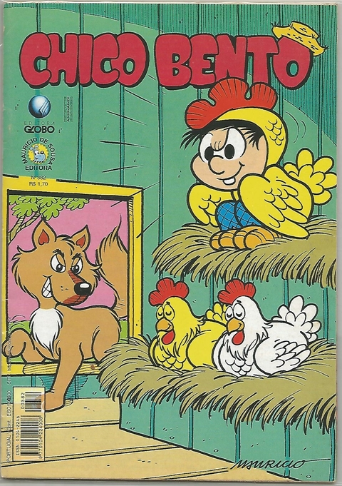 CHICO BENTO N.º 382 - EDITORA GLOBO / MAURICIO DE SOUSA