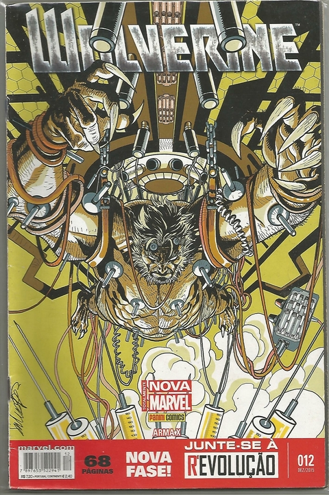 WOLVERINE - 3ª SÉRIE N.º 12 - EDITORA PANINI / MARVEL COMICS