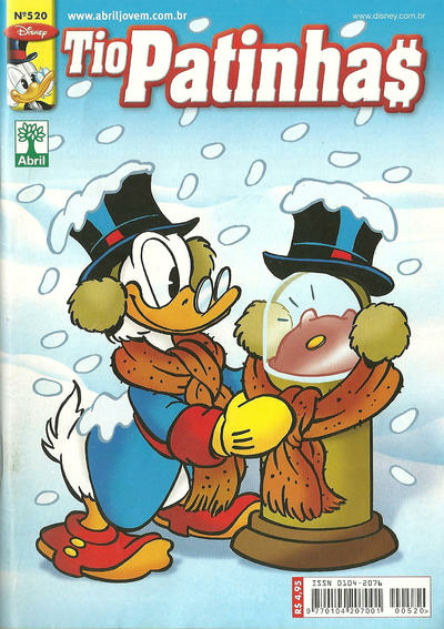 TIO PATINHAS N.º 520 - EDITORA ABRIL / WALT DISNEY