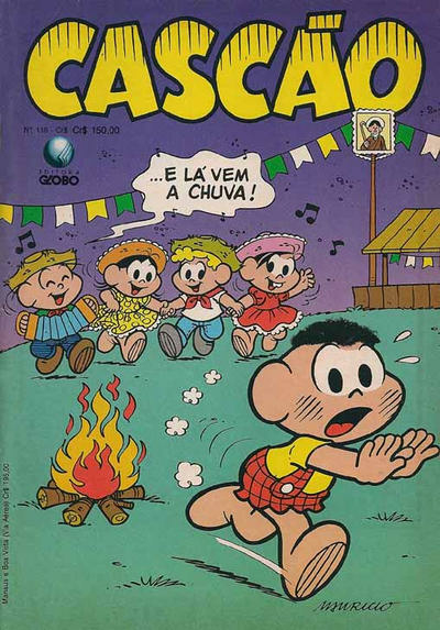 CASCÃO N.º 116 - EDITORA GLOBO / MAURICIO DE SOUSA