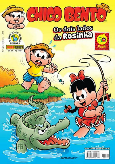 CHICO BENTO - 1ª SÉRIE N.º 94 - EDITORA PANINI / MAURICIO DE SOUSA