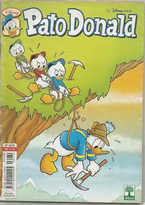 PATO DONALD, O N.º 2272 - EDITORA ABRIL / WALT DISNEY