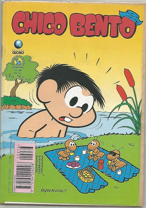 CHICO BENTO N.º 276 - EDITORA GLOBO / MAURICIO DE SOUSA