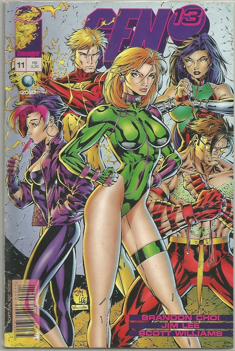 GEN 13 N.º 11 - EDITORA GLOBO / IMAGE COMICS