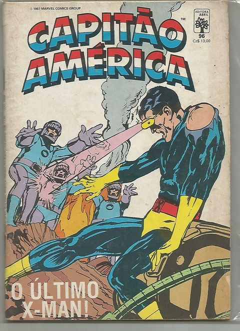 CAPITÃO AMÉRICA N.º 96 - EDITORA ABRIL / MARVEL COMICS