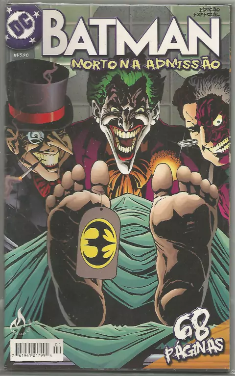 BATMAN - MORTO NA ADMISSÃO - EDIÇÃO ESPECIAL N.º 1 - EDITORA MYTHOS / DC COMICS