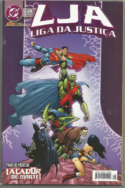 LIGA DA JUSTIÇA - 1ª SÉRIE N.º 29 - EDITORA PANINI / DC COMICS