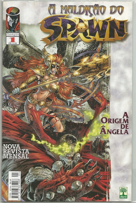 MALDIÇÃO DO SPAWN, A N.º 1 - EDITORA ABRIL / IMAGE COMICS