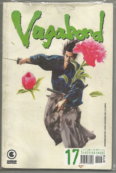 VAGABOND N.º 17 - EDITORA CONRAD / KODANSHA