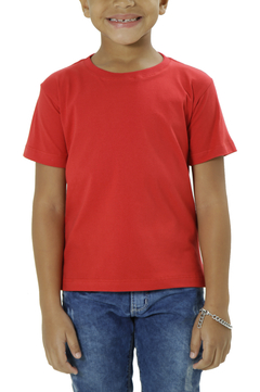 Camiseta Gola Redonda Básica Infantil - comprar online