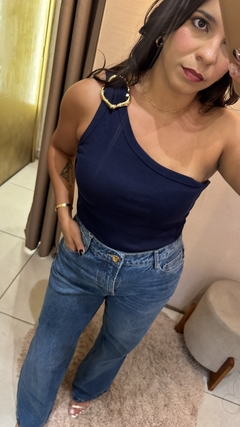 BLUSA OMBRO SÓ DETALHE ORGÂNICO - comprar online