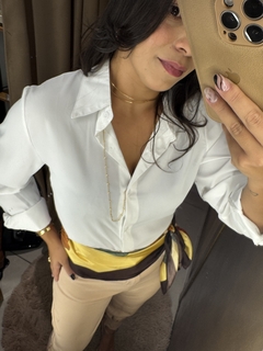 CAMISA BRANCA CREPE - By Maria
