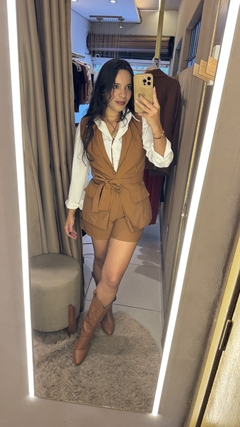 CONJUNTO COLETE ALFAIATARIA - loja online