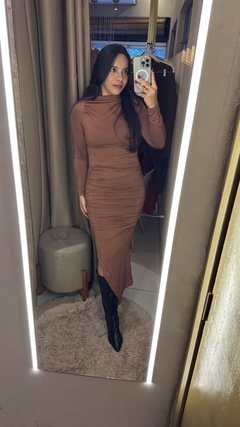 VESTIDO DRAPEADO