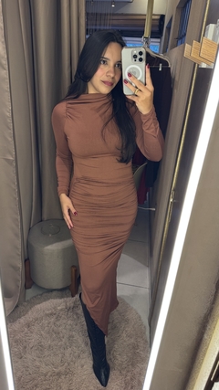 VESTIDO DRAPEADO - By Maria
