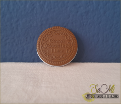 Espejo con peine en forma de Galleta. en internet
