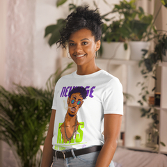 Camiseta unissex com mangas curtas - Kurama