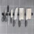 Barra Imantada Para Cuchillos Utensillos De Metal 38cm - MomoM