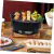 Parrilla Portátil Plegable Redonda Chica Asadero A Carbón - comprar online