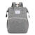 Mochila Pañalera Cuna Impermeable Multifunción para Bebé Viaje por - comprar online