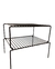 Organizador X2 Estante Apilable Alacena metálico Reforzado Cocina en internet