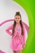 Conjunto Infantil Feminino Love Rosa - Encanto e Conforto para Meninas de 2 a 10 Anos - comprar online