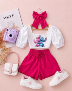 Conjunto Angel Pink