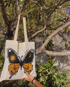 Bolsa de lienzo “mariposa”