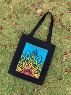 Bolsa de lienzo “ arcoíris”