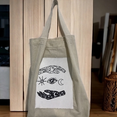 tote bag “black and white”