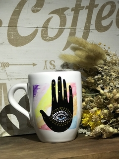 Taza “mano protectora”