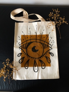 Cartera de lienzo “el ojo”
