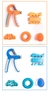 Ginásio Fitness Contagem Ajustável Hand Grip Set Dedo Antebraço Força Recupe - comprar online