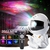 Astronauta Nebula Projetor Estrela luz Galaxy Wave Água LED Multicolor Projetor
