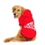 Roupas de cachorro de inverno adidog esporte hoodies camisolas casaco roupas que