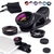 Lentes para Camera Lens para iPhone, Lentes para Smartphone com Cli - comprar online