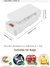 Colar Pacote De Plástico Saco De Armazenamento Branco Mi na internet