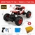 Carro de controle remote Zwn 1:12 / 1:16 4wd rc carro com luzes led 2.4g rádio