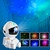 Projetor Galaxy Star LED Night Light Starry Sky Astronauta Porjetores Lâmpada P
